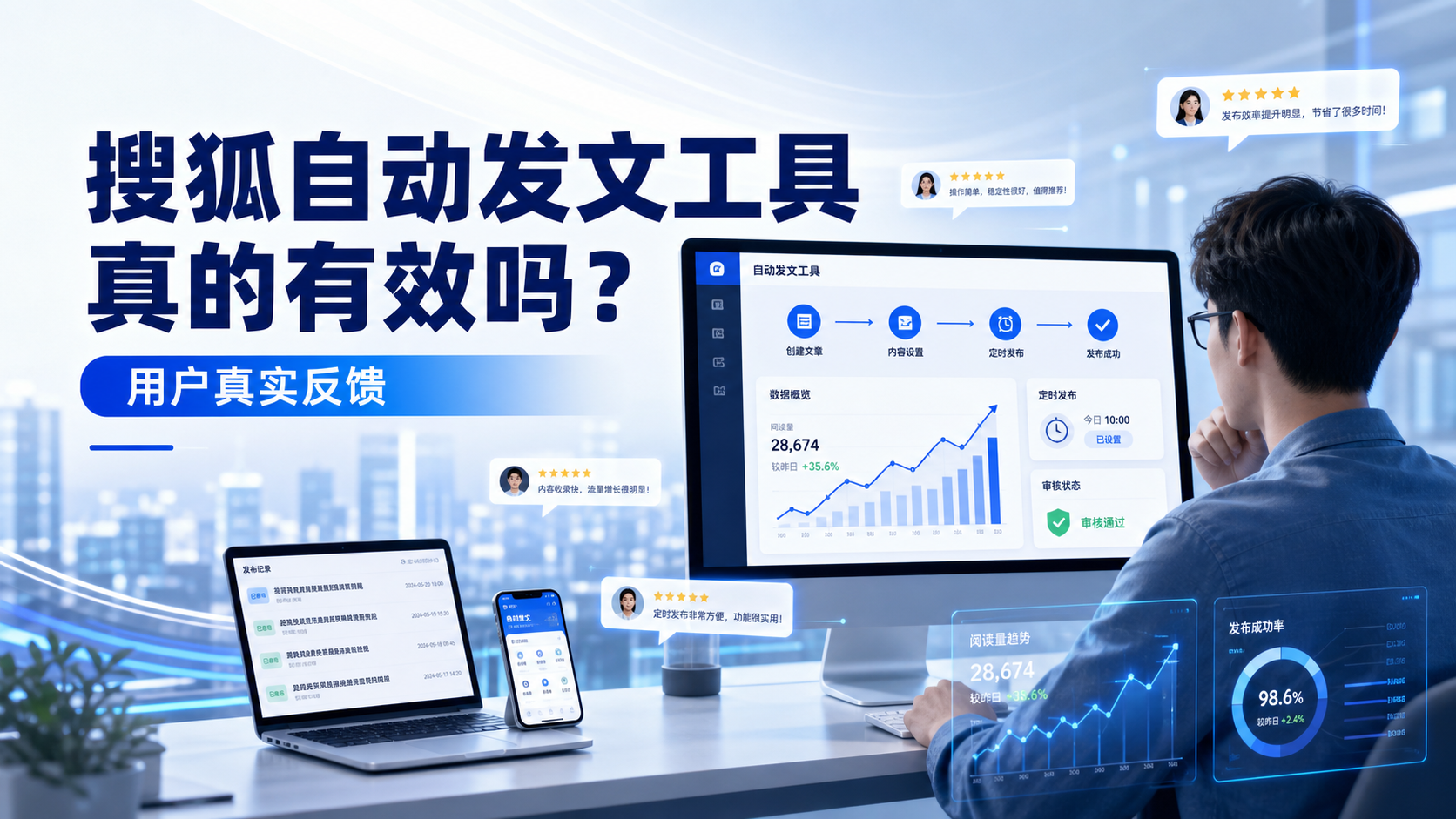 搜狐自动发文工具真的有效吗?新星用户的真实反馈