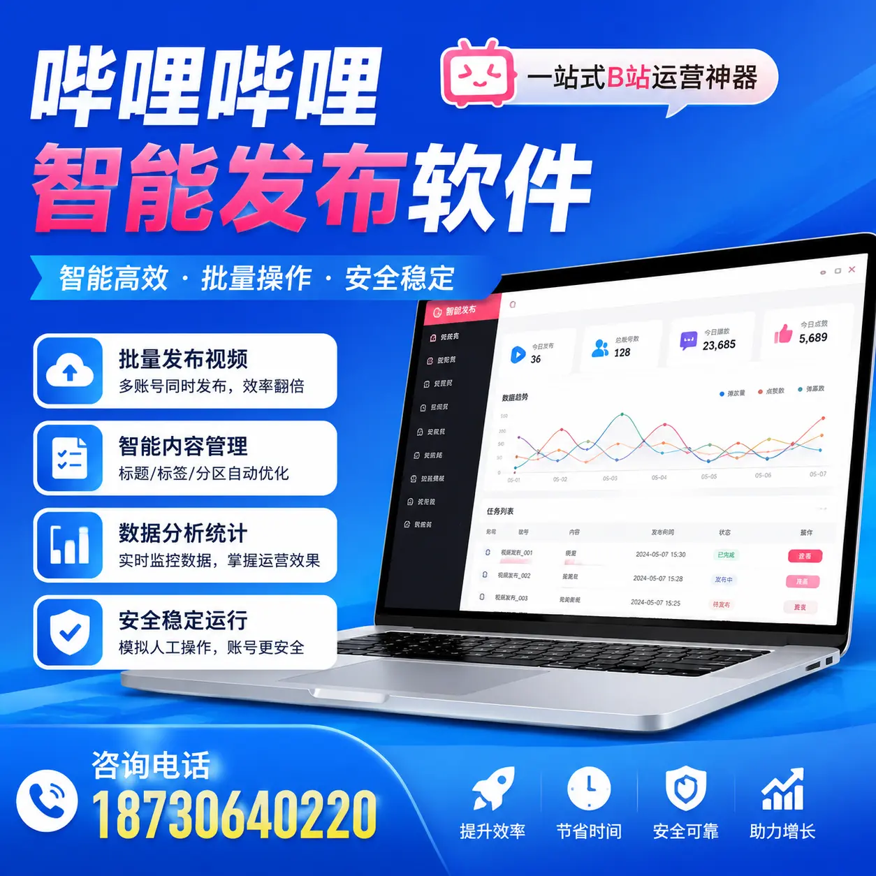 如何通过哔哩哔哩智能发布软件提升 新星 企业曝光率